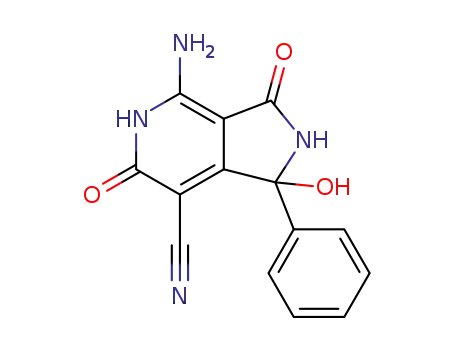 4-amino-1-hydroxy-3,6-dioxo-1-phenyl-2,3,4,6-tetrahydro-1H-pyrrolo[3,4-c]pyridine-7-carbonitrile