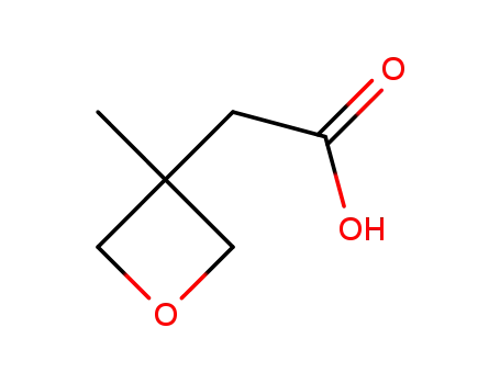 Molecular Structure of 933727-35-6 (2-(3-methyloxetan-3-yl)acetic acid)