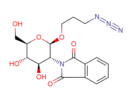 3-azidopropyl 2-deoxy-2-phthalimidoamino-β-D-glucopyranoside