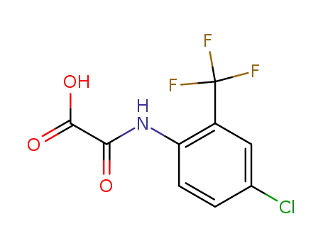 Acetic acid, [[4-chloro-2-(trifluoromethyl)phenyl]amino]oxo-