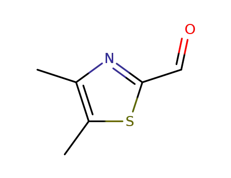 Molecular Structure of 74531-15-0 (2-Thiazolecarboxaldehyde, 4,5-dimethyl- (6CI, 9CI))