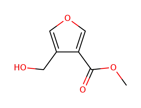 Molecular Structure of 56522-18-0 (methyl 4-(hydroxymethyl)furan-3-carboxylate)