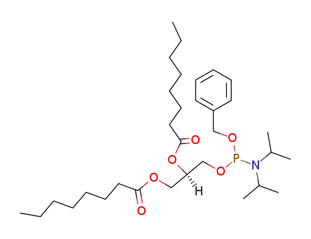 1,2-Di-O-octanoyl-sn-glycerol benzyl (N,N-diisopropylamino)phosphoramidite