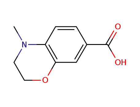 4-methyl-3,4-dihydro-2H-1,4-benzoxazine-7-carboxylic acid