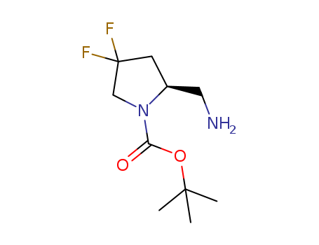 (R)-tert-Butyl 2-(aminomethyl)-4,4-difluoropyrrolidine-1-carboxylate