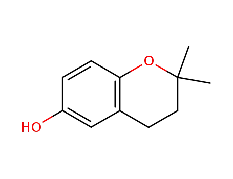 Molecular Structure of 1886-42-6 (6-hydroxy-2,2-dimethylchroman)