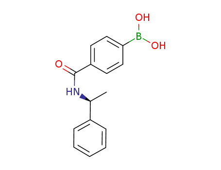 (S)-(4-((1-phenylethyl)carbamoyl)phenyl)boronic acid