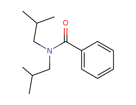 Molecular Structure of 6976-02-9 (N,N-bis(2-methylpropyl)benzamide)