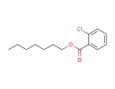 Molecular Structure of 10276-86-5 (heptyl 2-chlorobenzoate)