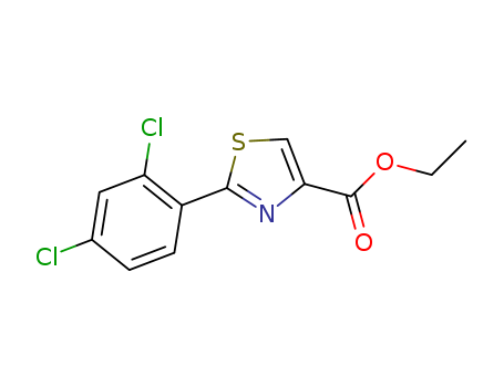 Ethyl 2-(2,4-dichlorophenyl)thiazole-4-carboxylate