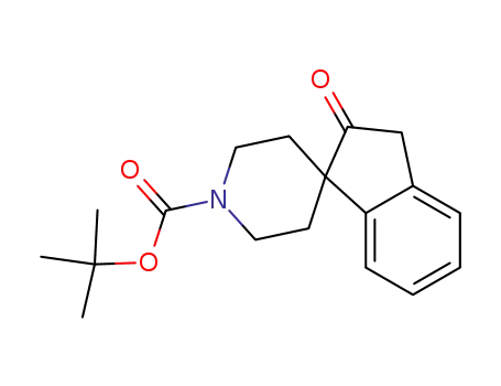 Molecular Structure of 241819-85-2 (tert-Butyl 2-oxo-2,3-dihydrospiro[indene-1,4'-piperidine]-1'-carboxylate)