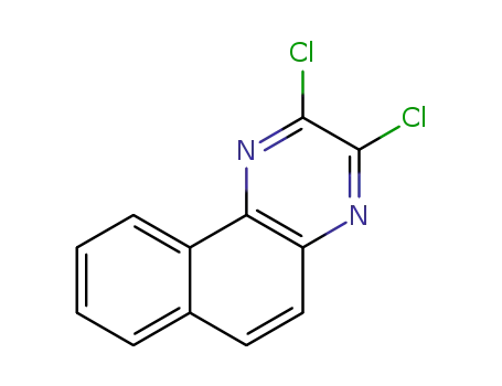 Molecular Structure of 26907-93-7 (2,3-dichlorobenzo[f]quinoxaline)