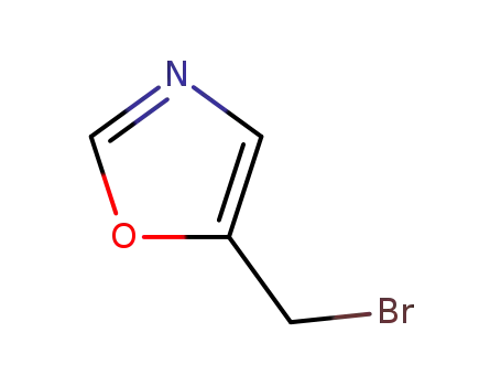 Molecular Structure of 127232-42-2 (5-(BROMOMETHYL)OXAZOLE)