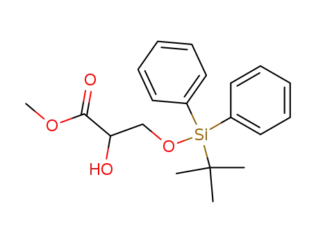 (+/-)-methyl 3-(tert-butyldiphenylsilyloxy)-2-hydroxypropanoate