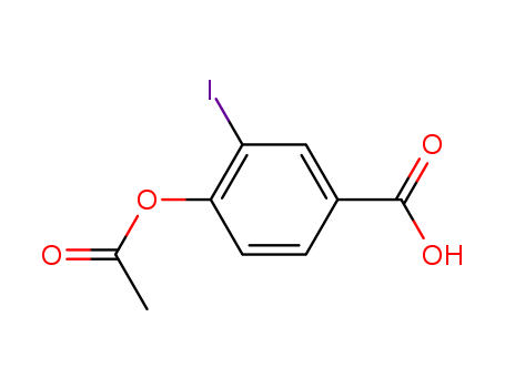 4-ACETOXY-3-IODOBENZOIC ACID