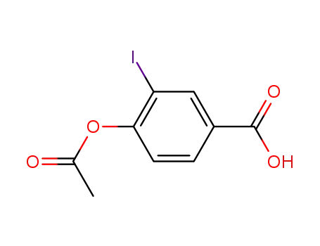 4-ACETOXY-3-IODOBENZOIC ACID