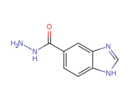 1H-Benzimidazole-6-carboxylic acid, hydrazide