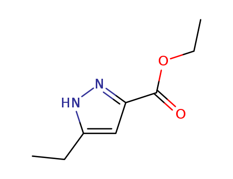 5-Ethyl-2H-pyrazole-3-carboxylic acid ethyl ester(26308-40-7)