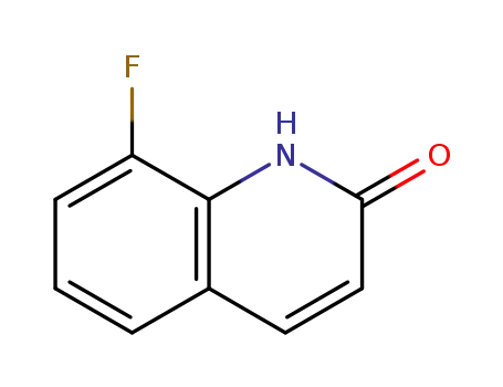 Molecular Structure of 71738-83-5 (8-Fluoroquinolin-2(1H)-one)