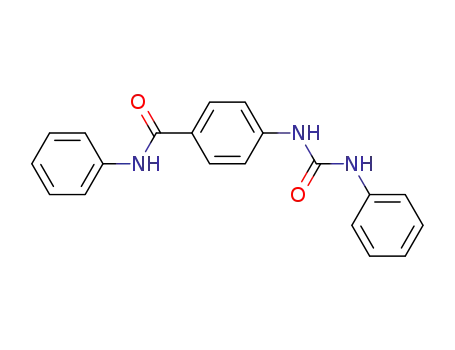 4-(<i>N</i>'-phenyl-ureido)-benzoic acid anilide