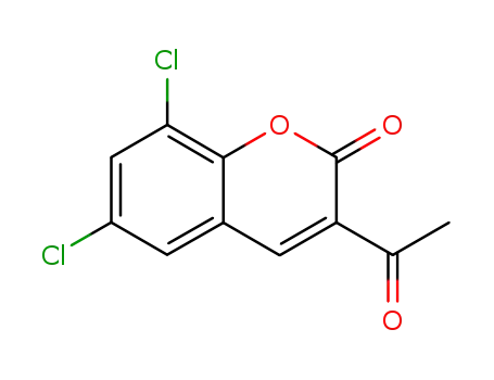 3-acetyl-6,8-dichloro-2H-chromen-2-one