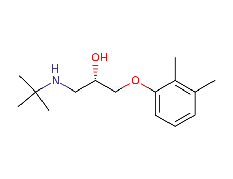 Molecular Structure of 81584-06-7 (Xibenolol)
