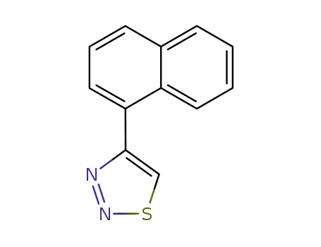 4-(naphthalen-1-yl)-1,2,3-thiadiazole