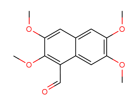 2,3,6,7-Tetramethoxy-1-naphthalenealdehyde 33033-34-0