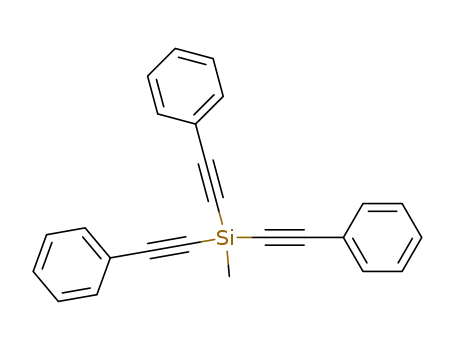 Silane, methyltris(phenylethynyl)-