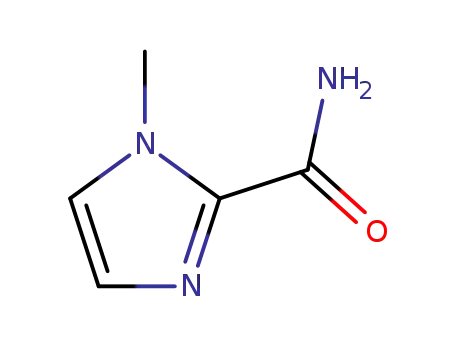 Molecular Structure of 20062-51-5 (1-Methyl-1H-imidazole-2-carboxylic acid amide)