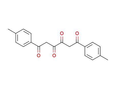 Molecular Structure of 63499-66-1 (1,6-dihydroxy-1,6-bis(4-methylphenyl)hexa-1,5-diene-3,4-dione)