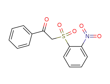 Ethanone, 2-[(2-nitrophenyl)sulfonyl]-1-phenyl-