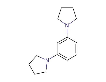 Molecular Structure of 27594-18-9 (Pyrrolidine,1,1'-(1,3-phenylene)bis-)