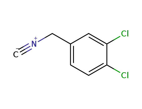 Molecular Structure of 1197-36-0 (3,4-DICHLOROBENZYL ISOCYANIDE)
