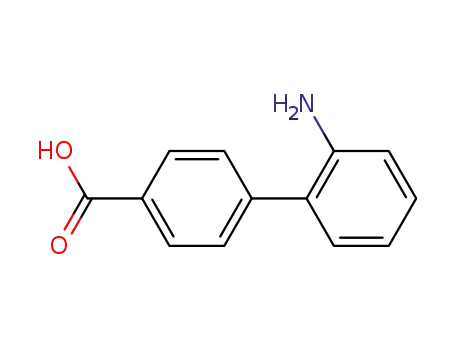 Molecular Structure of 5730-77-8 (4-(2-Aminophenyl)benzoic acid)