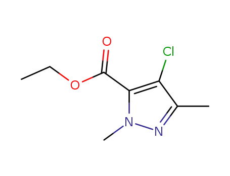 4-클로로-1,3-디메틸-1H-피라졸-5-카르복실산 에틸 에스테르