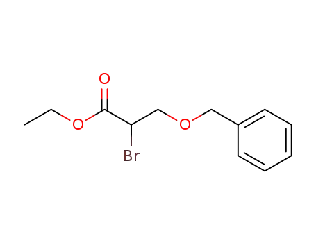 ethyl 3-(benzyloxy)-2-bromopropanoate