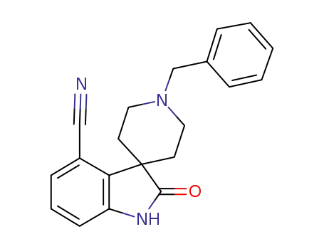 1‘-benzyl-2-oxo-1,2-dihydrospiro[indole-3,4’-piperidine]-4-carbonitrile