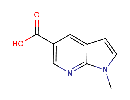 1-Methyl-7-azaindole-5-carboxylic acid