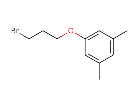 Molecular Structure of 3245-53-2 (1-(3-BROMOPROPOXY)-3,5-DIMETHYLBENZENE)