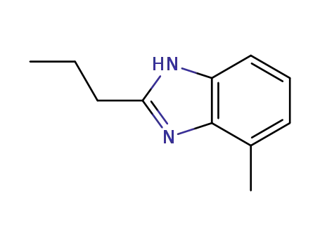 1H-Benzimidazole,4-methyl-2-propyl-(9CI)