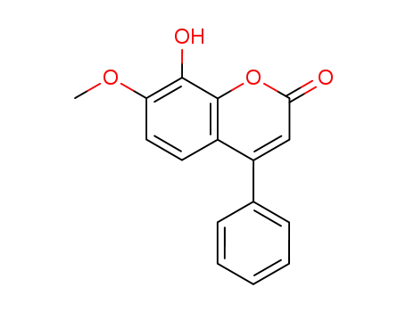 7-메톡시-8-하이드록시-4-페닐쿠마린