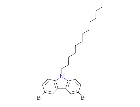 9H-Carbazole, 3,6-dibromo-9-dodecyl-