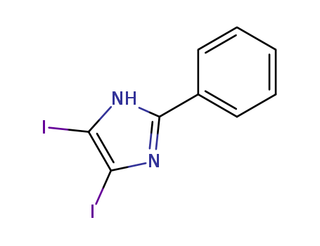 1H-Imidazole,4,5-diiodo-2-phenyl- cas  10045-66-6