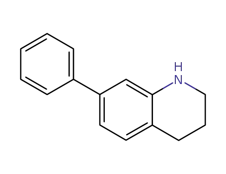 Molecular Structure of 60640-17-7 (7-phenyl-1,2,3,4-tetrahydroquinoline)