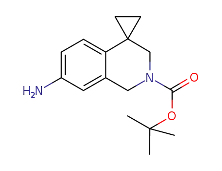 7'-AMinospiro[cyclopropane-1,4'(1'H)-isoquinoline]-2'(3'H)carboxylic Acid 1,1-DiMethyl Ester