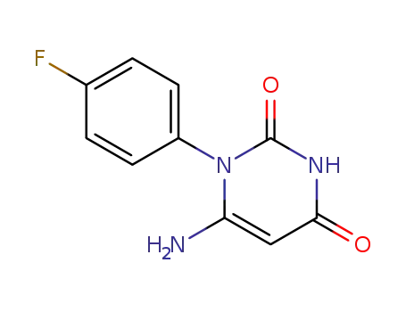 6-AMINO-1-(4-FLUOROPHENYL)PYRIMIDINE-2,4(1H,3H)-DIONE
