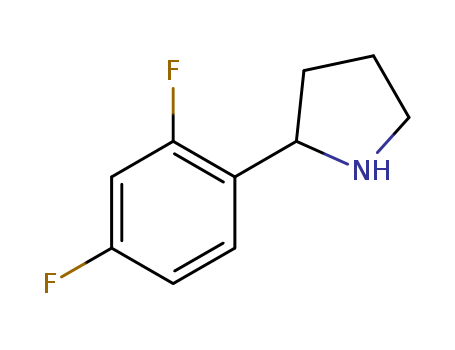 Pyrrolidine, 2-(2,4-difluorophenyl)-