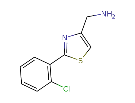 C-[2-(2-CHLORO-페닐)-THIAZOL-4-YL]-메틸아민