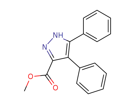 1H-Pyrazole-3-carboxylic acid, 4,5-diphenyl-, methyl ester
